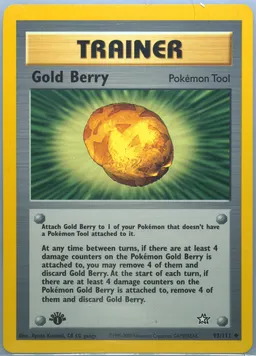 Gold Berry card photo