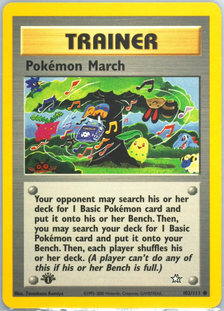 Pokémon March card photo