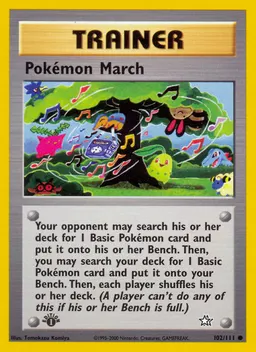 Pokémon March card photo