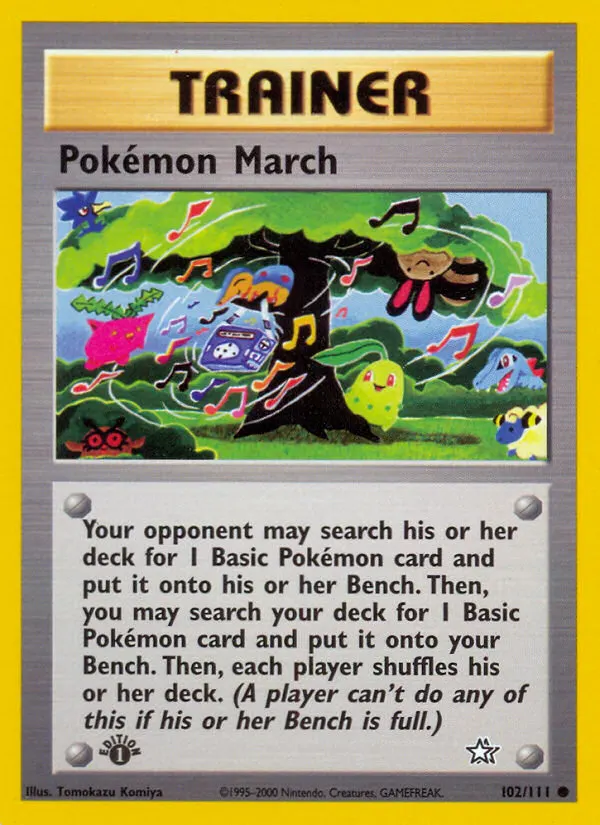 Pokémon March card photo