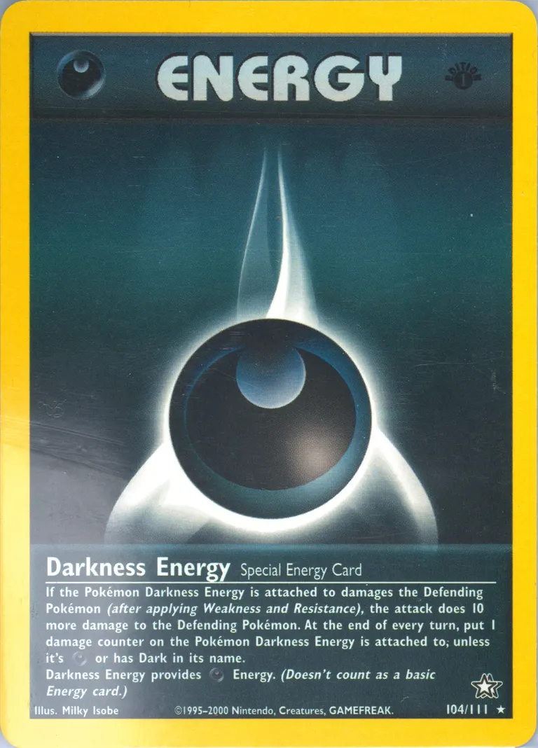 Darkness Energy card photo