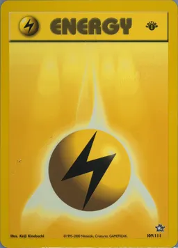 Lightning Energy card photo