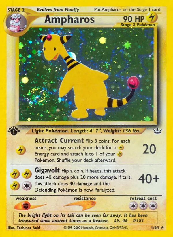 Ampharos card photo