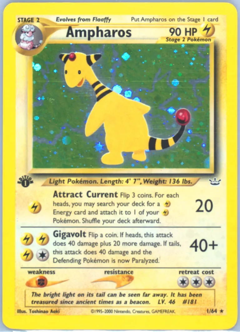 Ampharos card photo