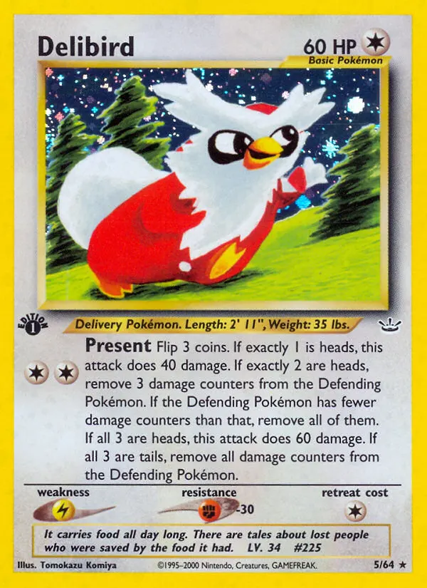 Delibird card photo