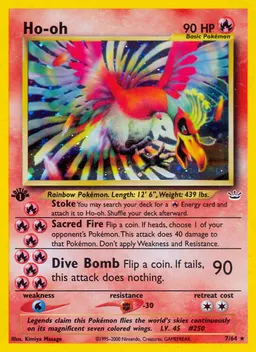 Ho-oh card photo