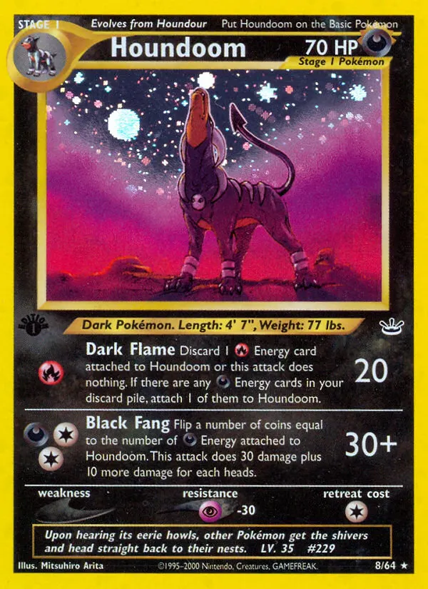 Houndoom card photo
