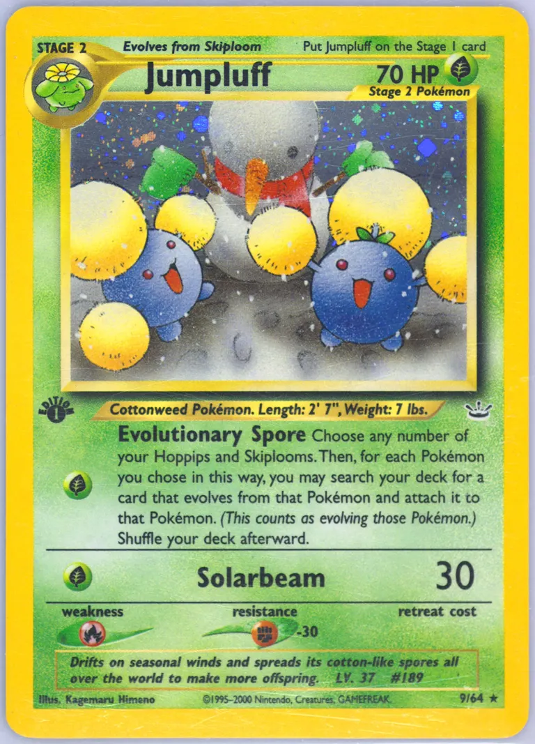 Jumpluff card photo