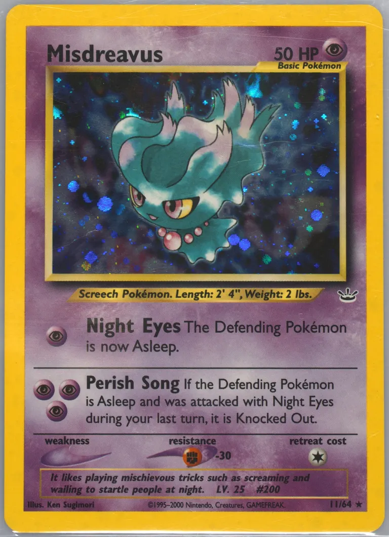 Misdreavus card photo