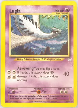 Lugia card photo
