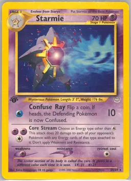 Starmie card photo