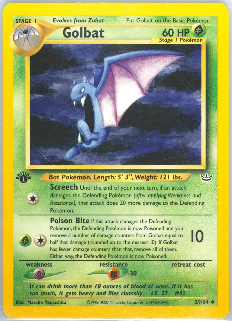 Golbat card photo