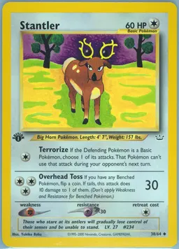 Stantler card photo