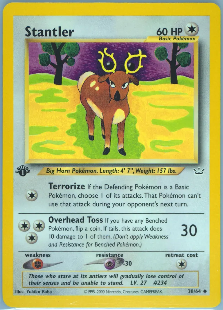 Stantler card photo