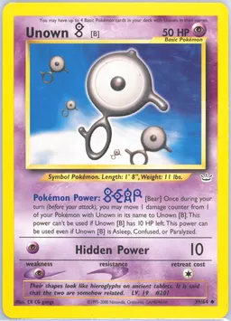 Unown [B] #39