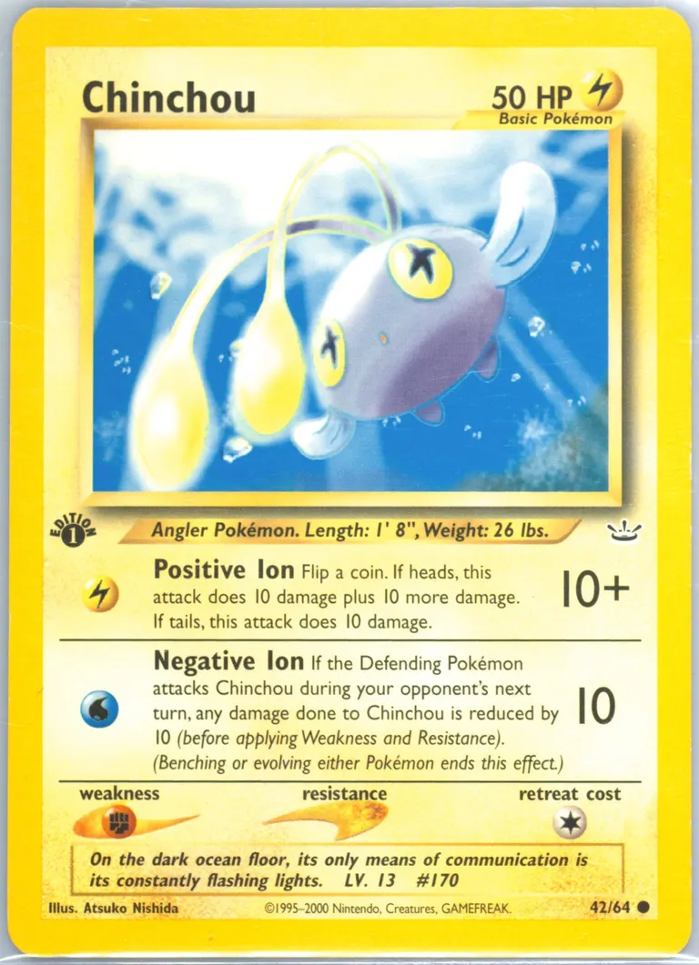 Chinchou card photo