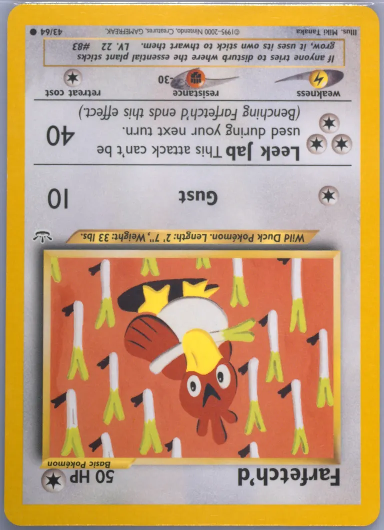 Farfetch'd card photo