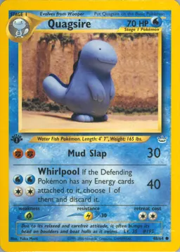 Quagsire card photo