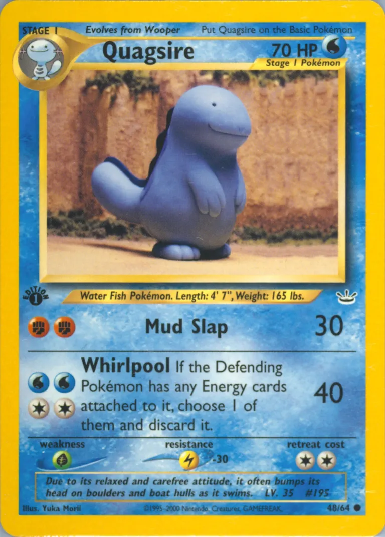 Quagsire card photo
