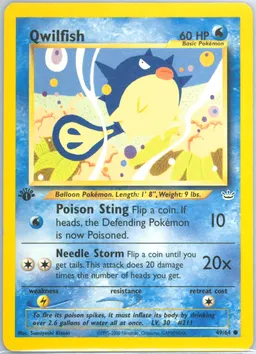 Qwilfish card photo