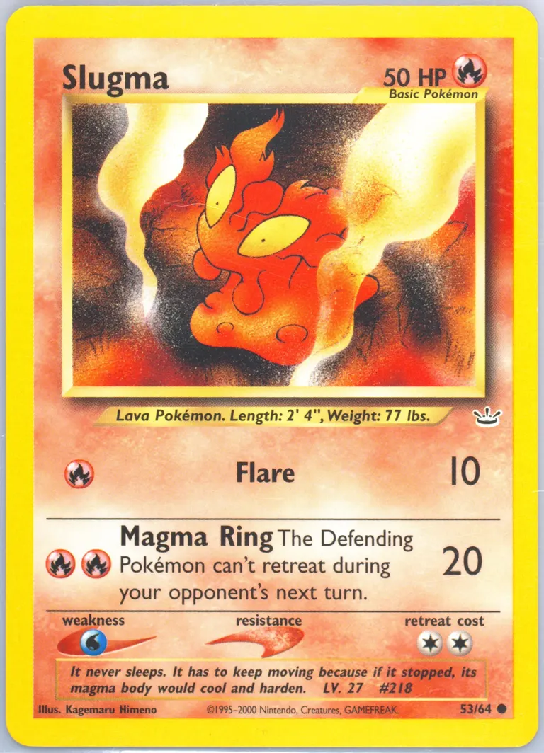 Slugma card photo