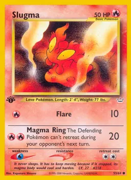 Slugma card photo