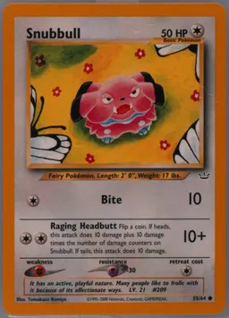 Snubbull card photo