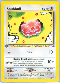 Snubbull card photo
