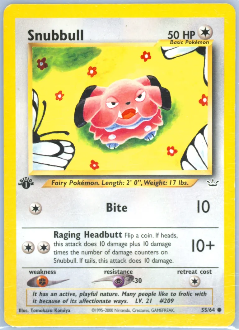 Snubbull card photo