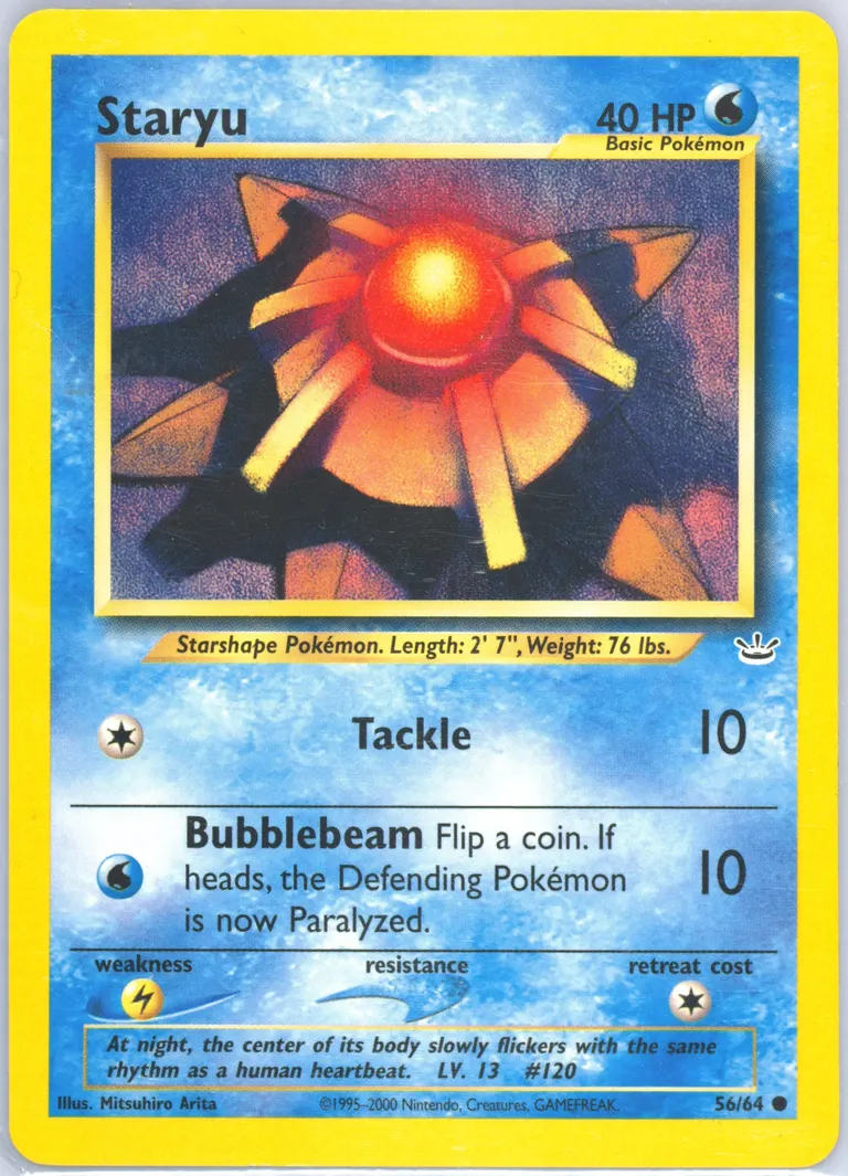 Staryu card photo