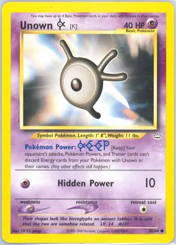 Unown [K] #58