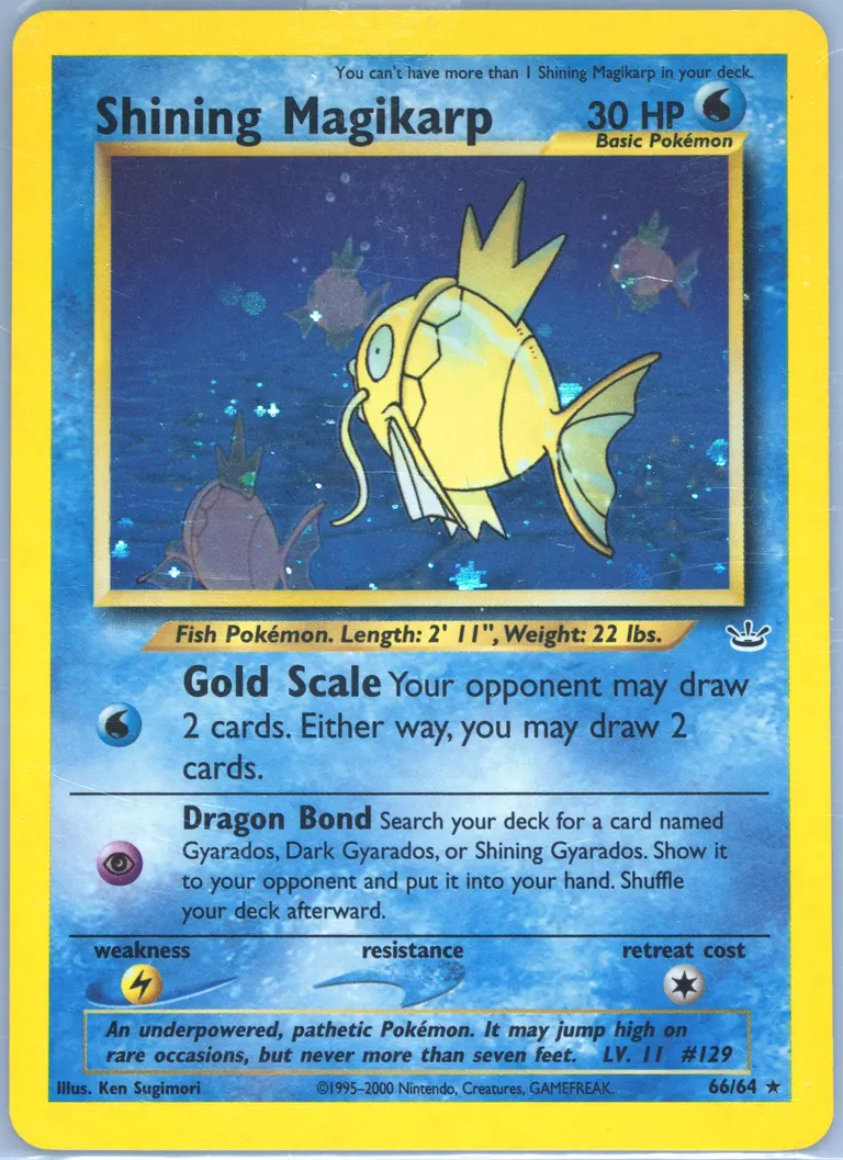 Shining Magikarp card photo
