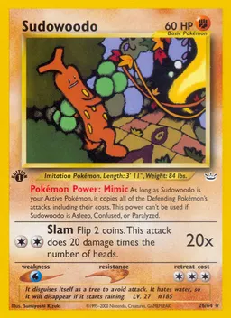 Sudowoodo #26