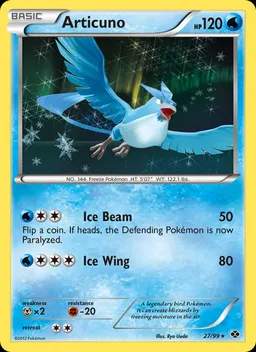 Articuno card photo