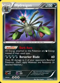 Hydreigon card photo