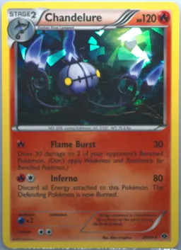 Chandelure card photo