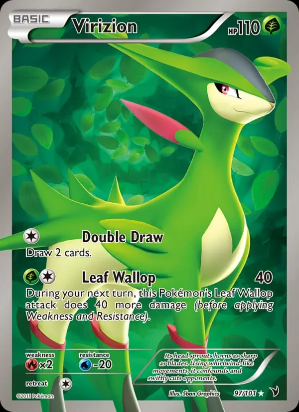 Virizion card photo