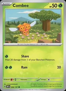 Combee card photo