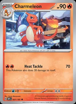 Charmeleon card photo