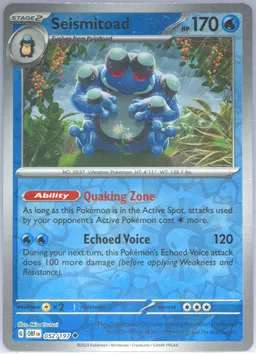Seismitoad #52
