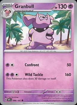 Granbull card photo