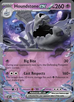Houndstone ex card photo
