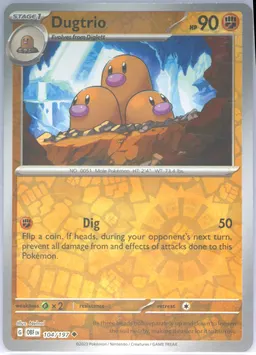 Dugtrio #104