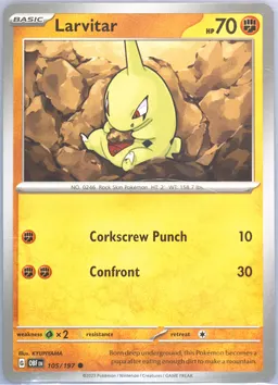 Larvitar #105