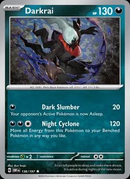 Darkrai card photo