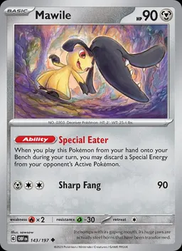 Mawile card photo