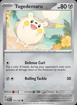 Togedemaru #151