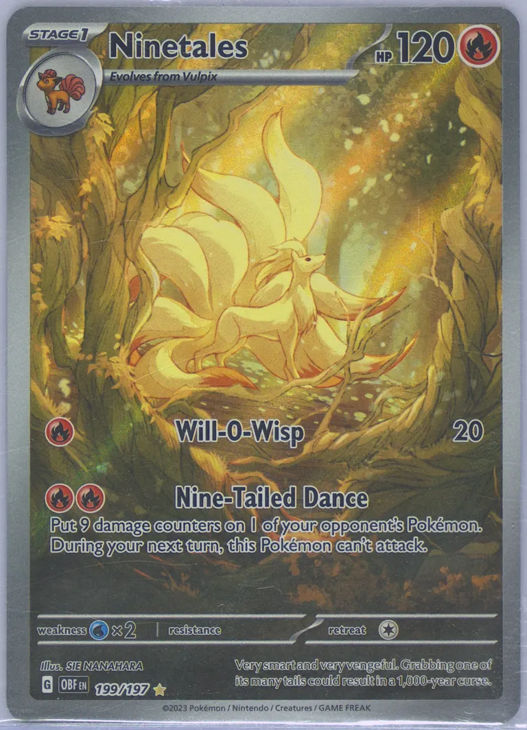 Ninetales card photo