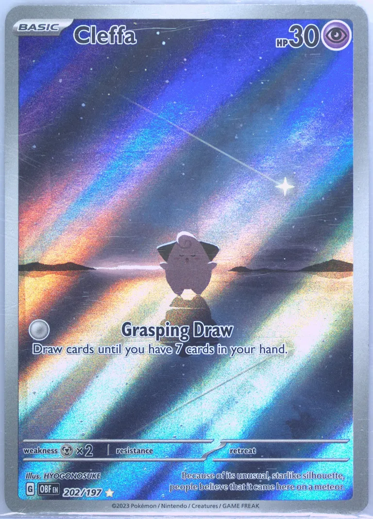 Cleffa card photo