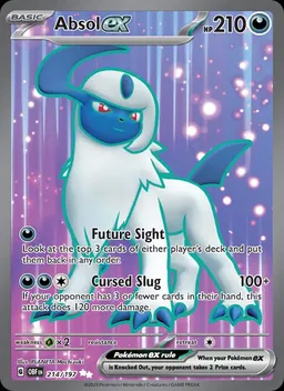 Absol ex card photo
